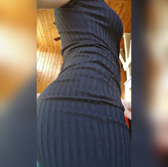 A&F Ribbed Bodycon Dress - Picture 4 of 4